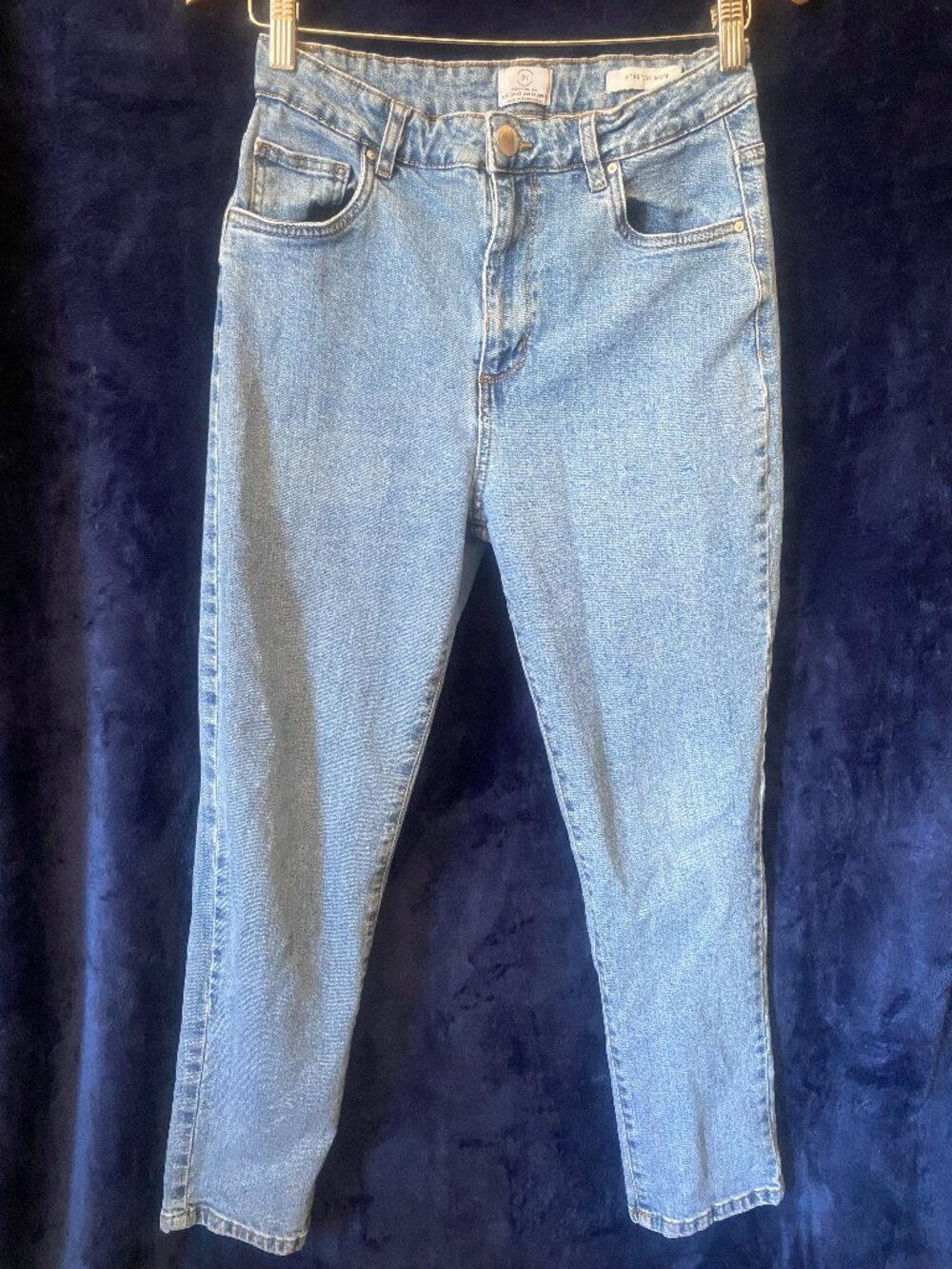 Cotton On, US: 8, Light Blue Denim